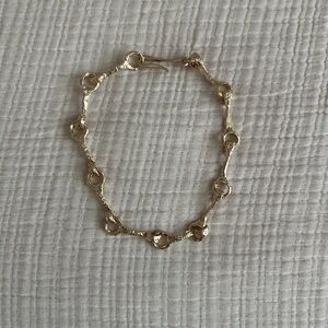 Anthropologie Horsebit Chain Necklace